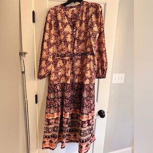 Kingsley print Faherty maxi dress